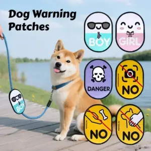 patches de alerta para cães