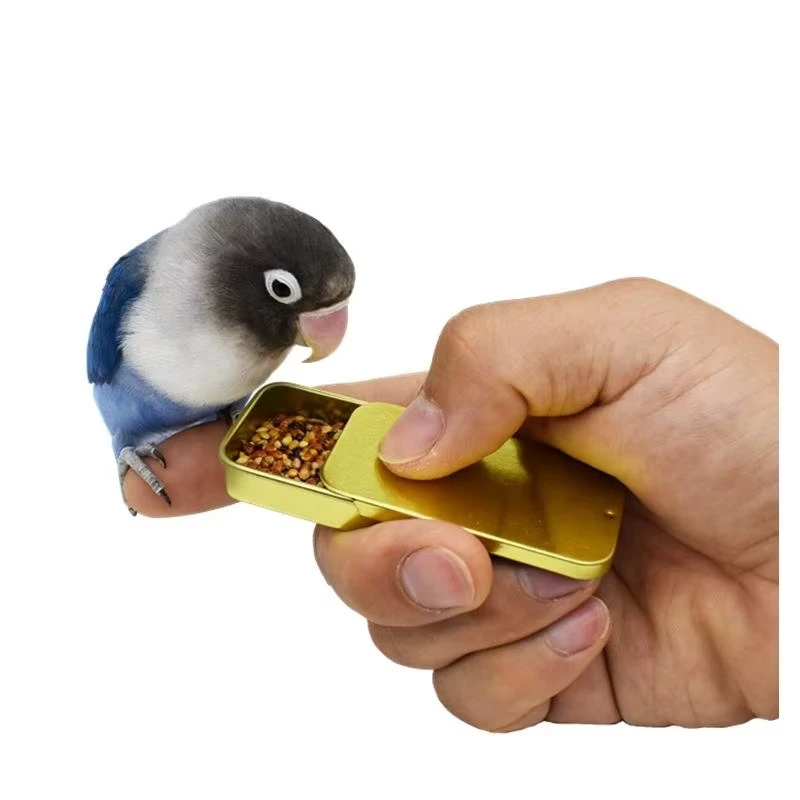 Jarra de Comida para Pássaros Portátil para Treinamento - Imagem 5
