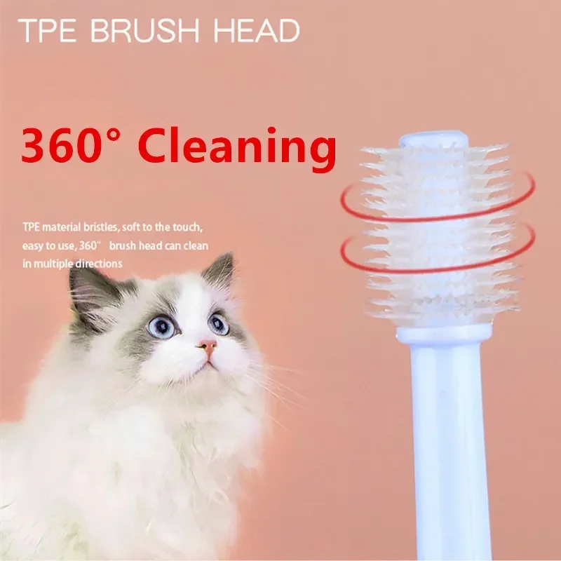 Escova de Dentes para Gatos Macia para Limpeza Bucal - Imagem 3