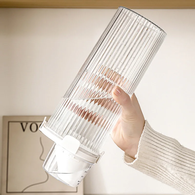 Recipiente para Alimentos de Pet Transparente com Copo Medidor Integrado - Image 5
