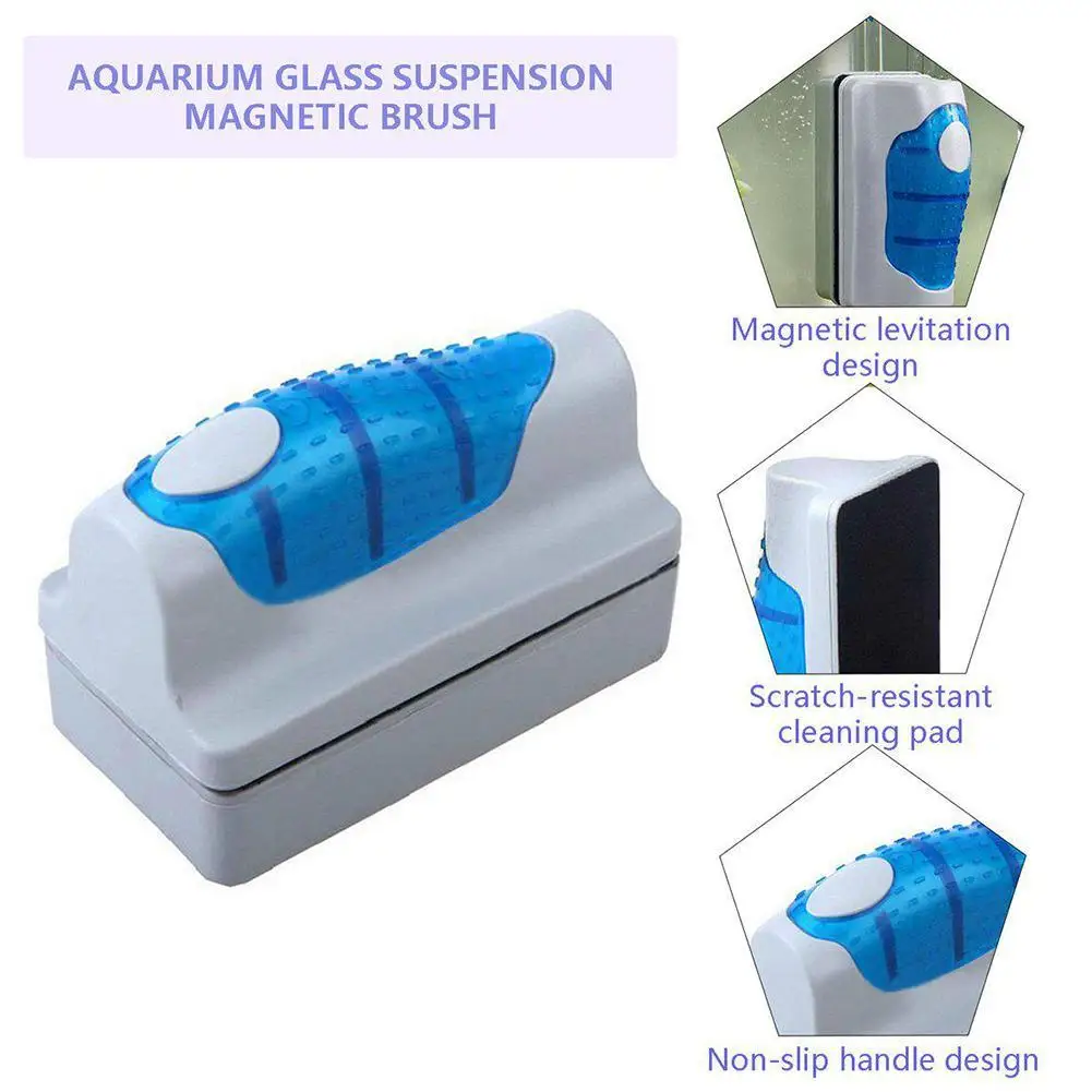 Escova Magnética para Aquário Flutuante com Ímã Super Forte - Imagem 2