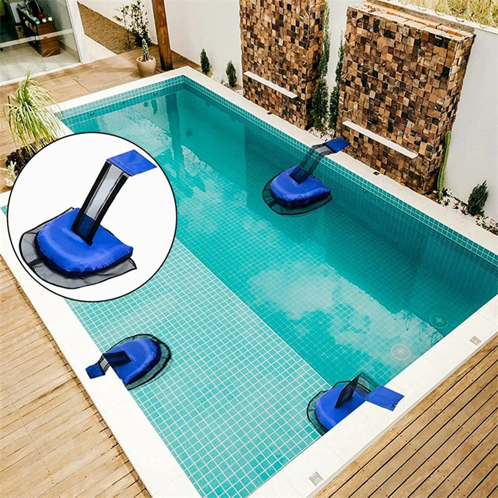 Rampa de Escape para Piscina PVC para Pequenos Animais com Rede de Fuga - Imagem 6