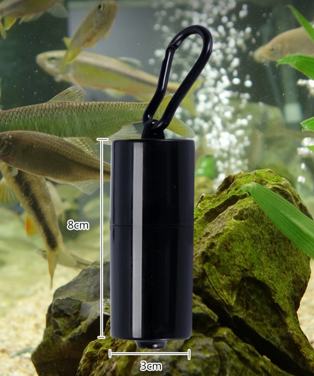 Bomba de Ar USB para Aquário Pequeno 1W Recarregável com Cabo de 90cm - Imagem 3