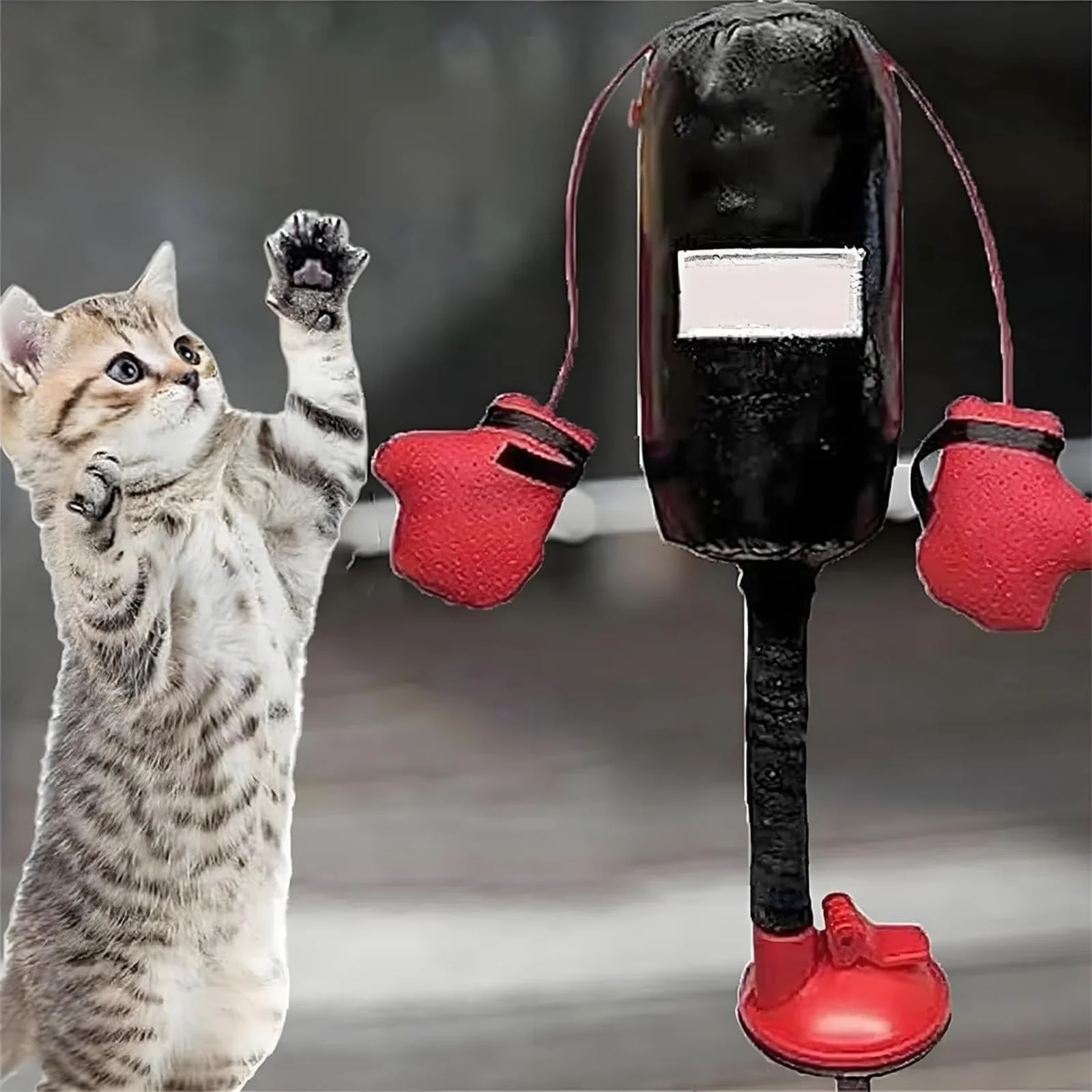 Brinquedo de Boxe para Gatos de 38 cm Autossustentável - Imagem 6