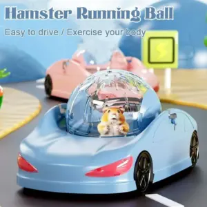 bola de corrida para hamster transparente