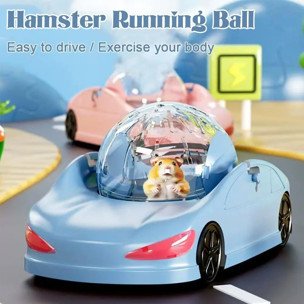 bola de corrida para hamster transparente