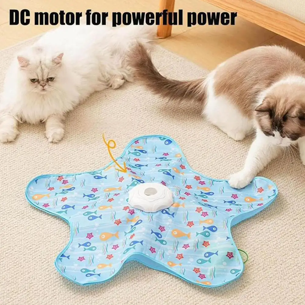 Brinquedo Interativo para Gatos com Penas e Movimento Irregular - Imagem 3