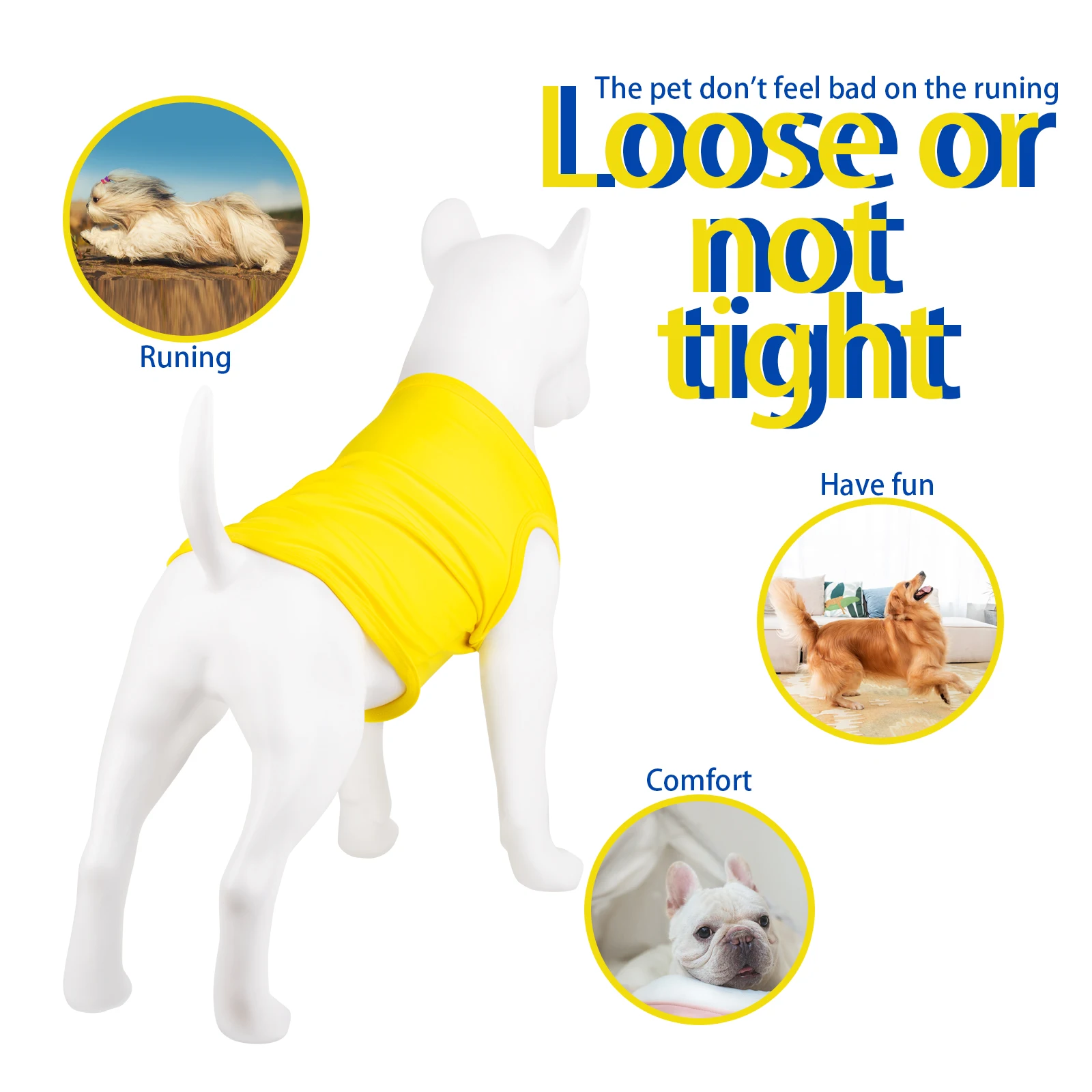 Camisa Pulôver para Cães Pequenos Cores Sólidas - Imagem 6