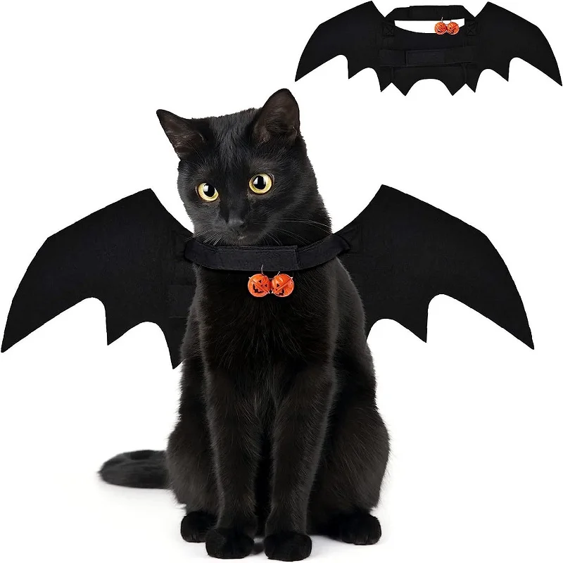 fantasia de morcego para gato e cão