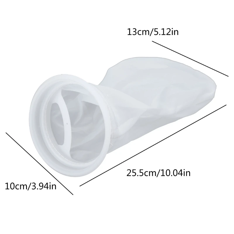 Meia Filtro para Aquário 200 Micron com Anel Plástico - Imagem 6