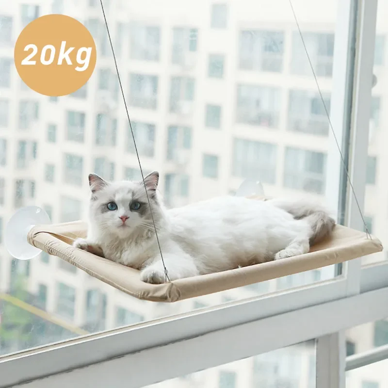 Cama de Janela para Gatos de Oxford 55x35 cm com Capa Lavável - Imagem 2