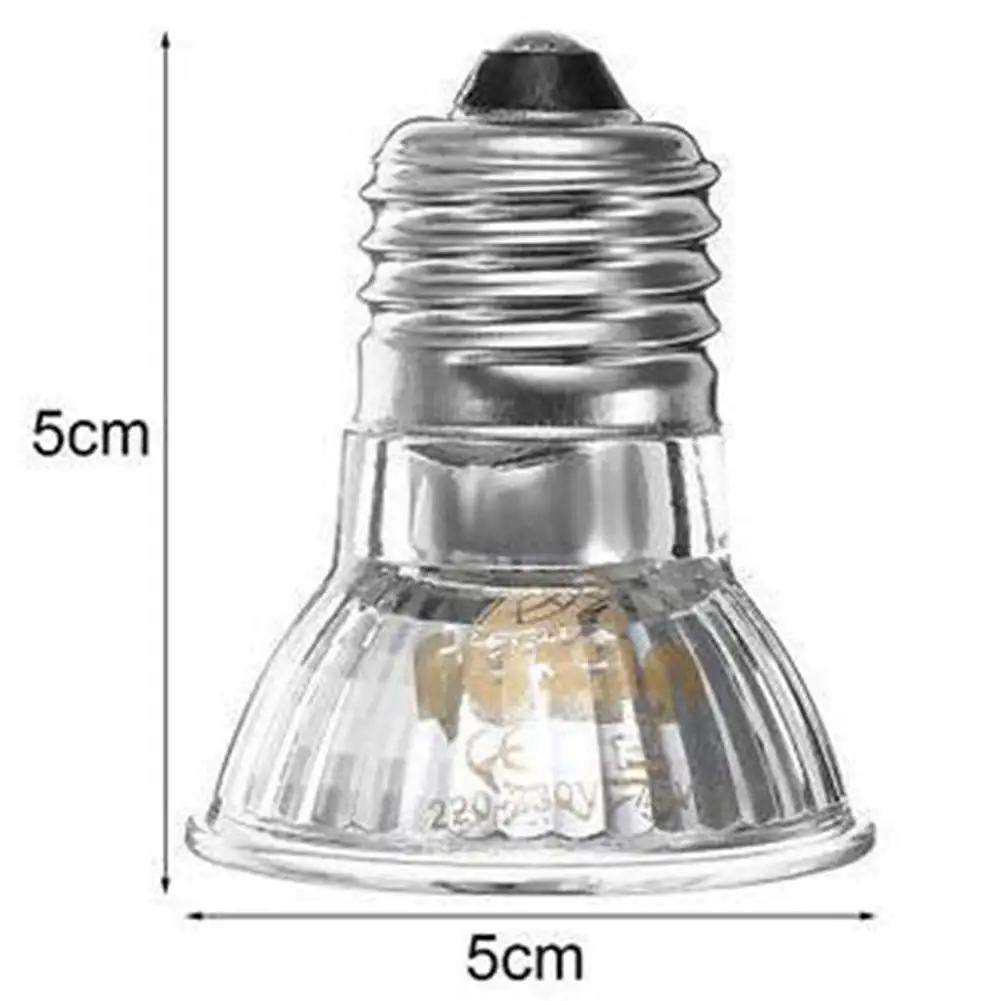 Lâmpada de Aquecimento para Répteis 25W/50W/75W UVA+UVB - Imagem 2
