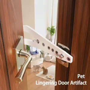 trava de porta para cães e gatos