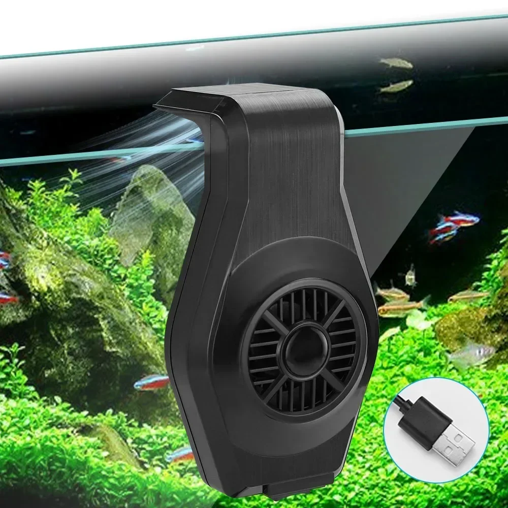 ventilador usb para aquário com controle de velocidade
