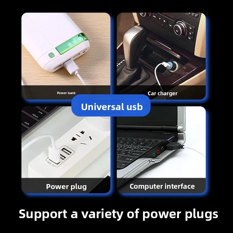 Bomba de Oxigênio USB para Aquário Pequeno Recarregável Portátil - Imagem 5