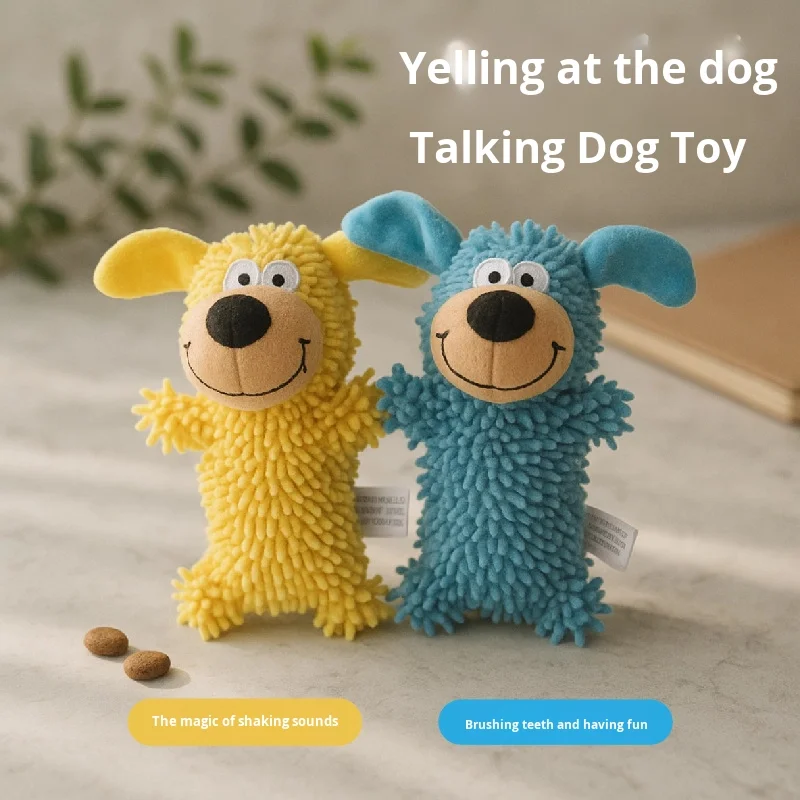 brinquedo de pelúcia para cães com apito