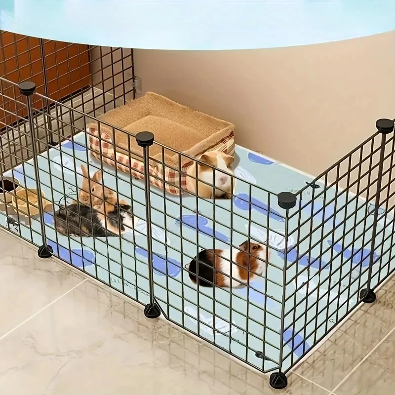Tapete para Gaiola de Hamster e Cobaia Lavável Absorvente - Imagem 4