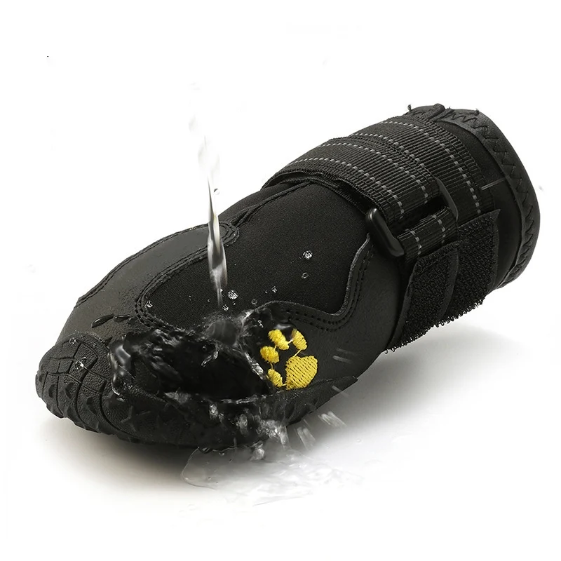 Botas para Cães Grandes Refletivas Antiderrapantes 4 Unidades - Imagem 6