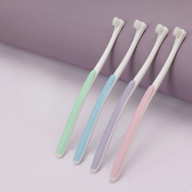 escova de dentes macia para cães e gatos