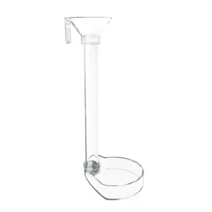 alimentador para aquário de acrílico transparente