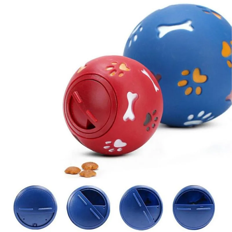 Brinquedo Interativo para Cães e Gatos de Borracha com Dispenser de Ração - Imagem 2