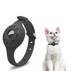 coleira para cães e gatos com suporte airtag