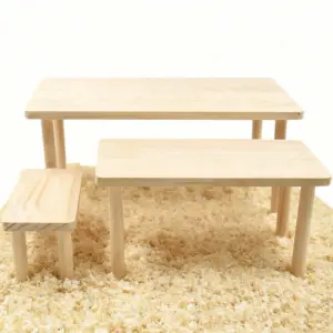 plataforma de madeira para hamster