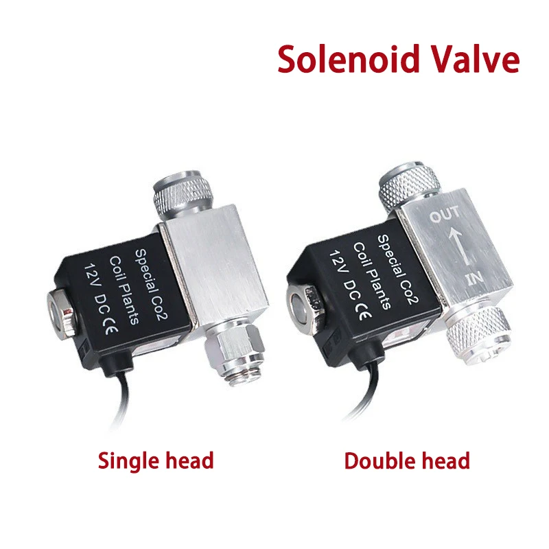 válvula solenoide para aquário co2