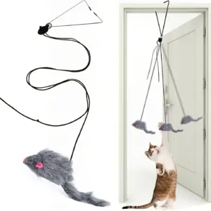 brinquedo para gatos de pendurar na porta