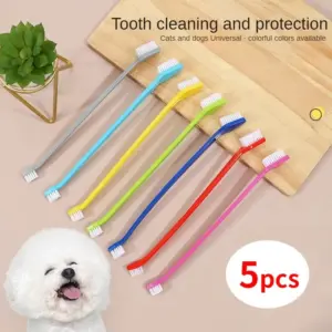escova de dente para cães e gatos