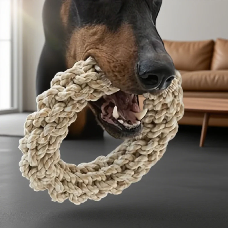 brinquedo de corda para cães resistentes a mordidas
