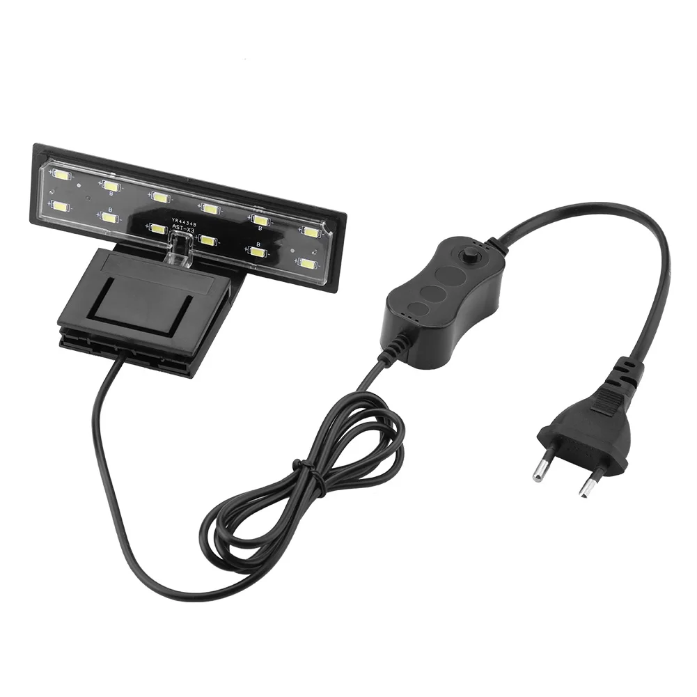 luminária clip led para aquário