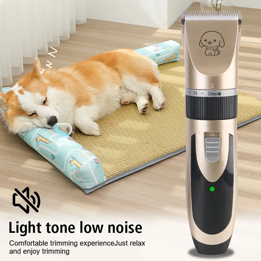 Aparador de Pelos para Cães e Gatos USB Recarregável e Sem Fio - Imagem 3