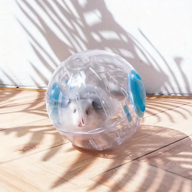 Bola de Exercício para Hamster e Gerbil de Plástico Transparente 10 cm - Imagem 4