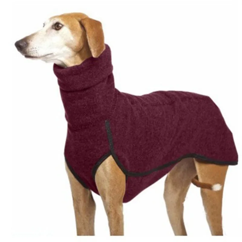 Colete de Lã para Cães Italian Greyhound e Whippet, Gola Alta - Imagem 2
