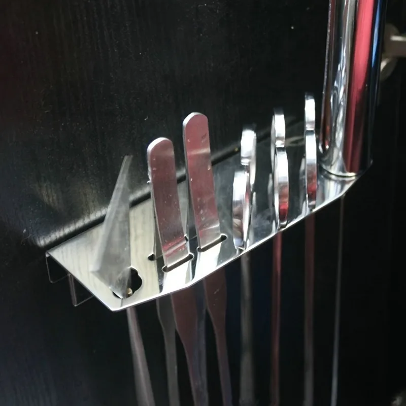 Suporte para Ferramentas de Aquário de Aço Inoxidável Montado na Parede - Imagem 5