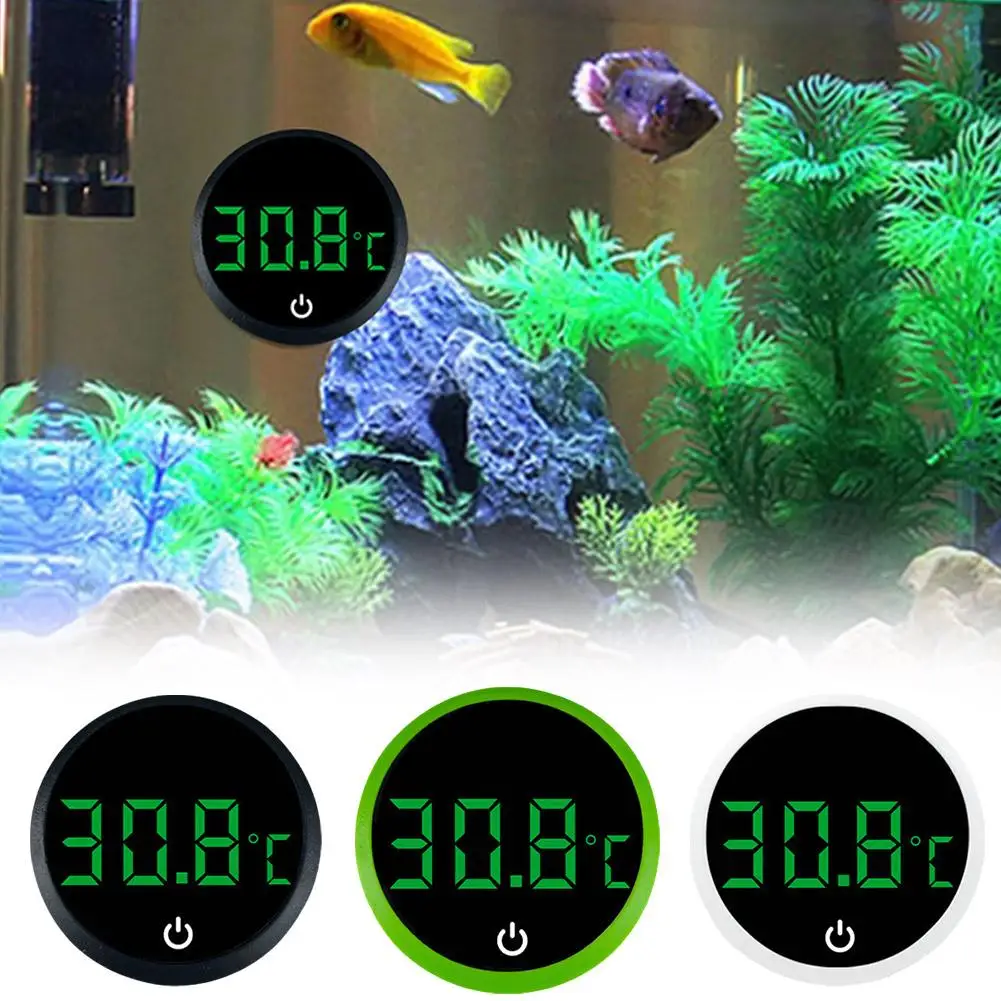 Termômetro Digital para Aquário LCD 4,5 cm com Visor Grande - Imagem 2