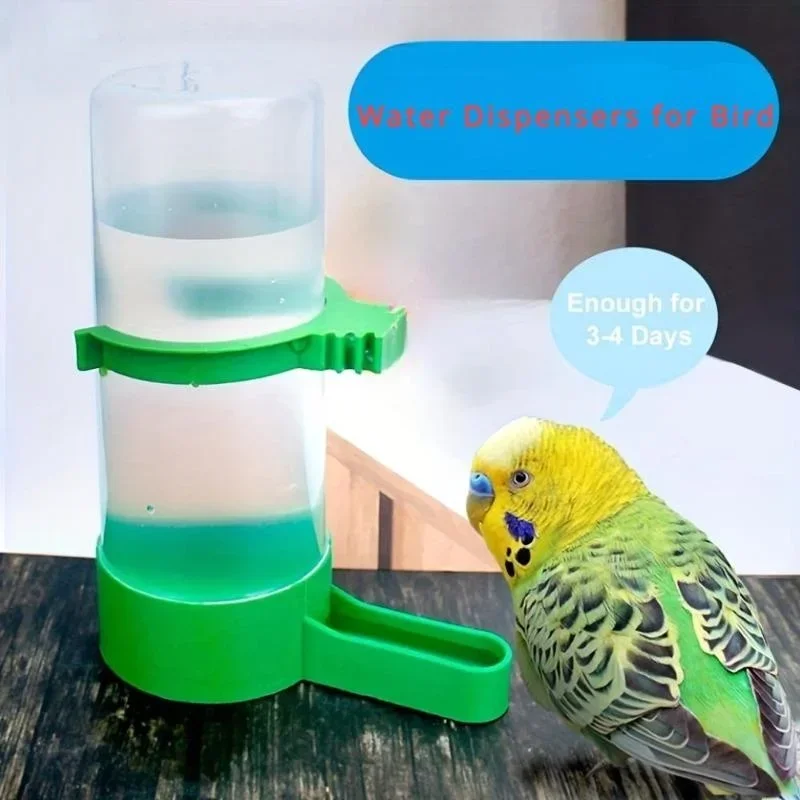 Bebedouro para Pássaros de Gaiola 140ml Plástico com Bico - Imagem 2