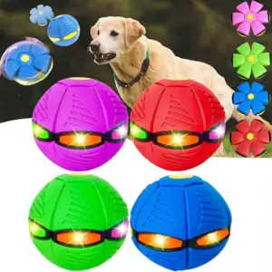 brinquedo para cães bola disco voador deformável