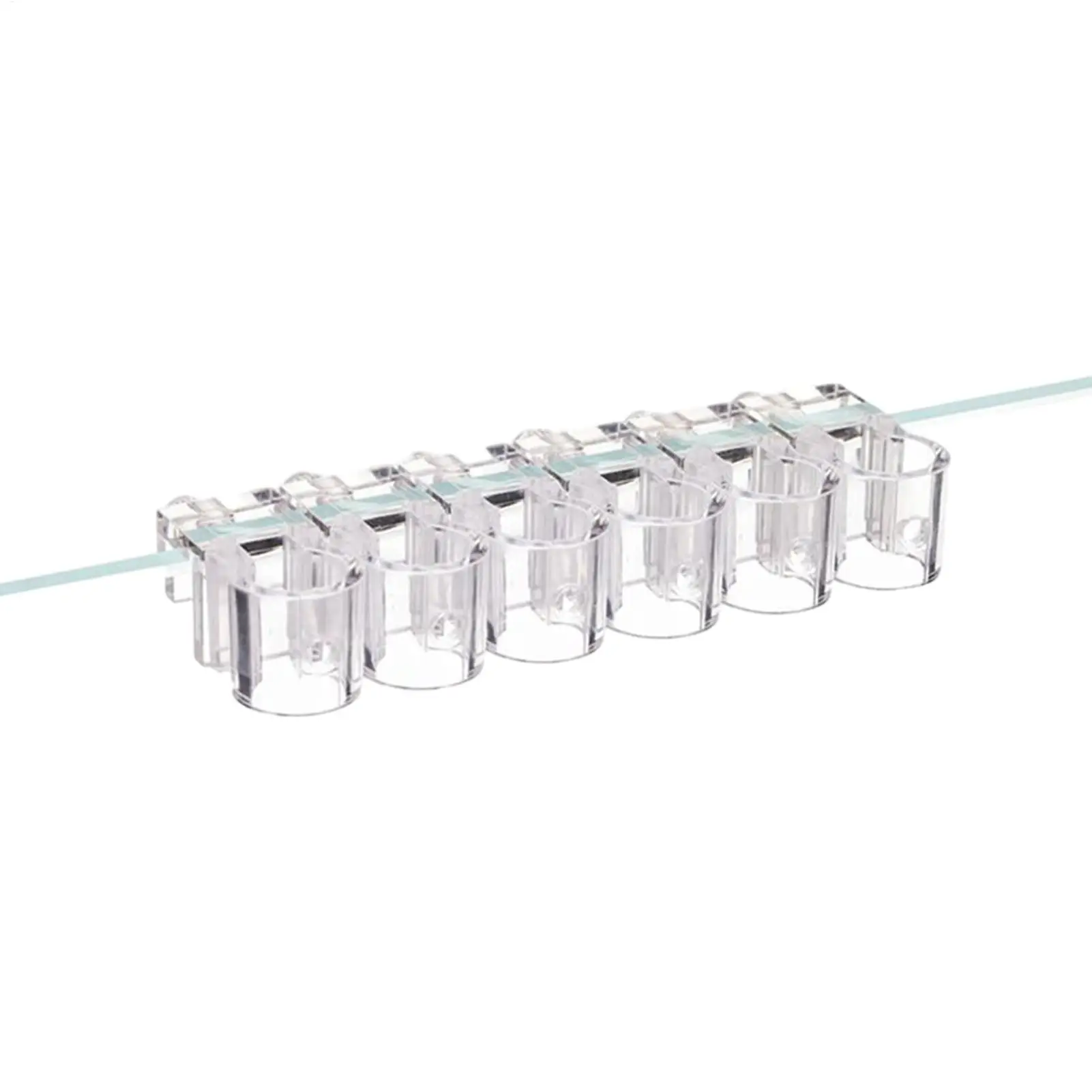 suporte para plantas de aquário transparente