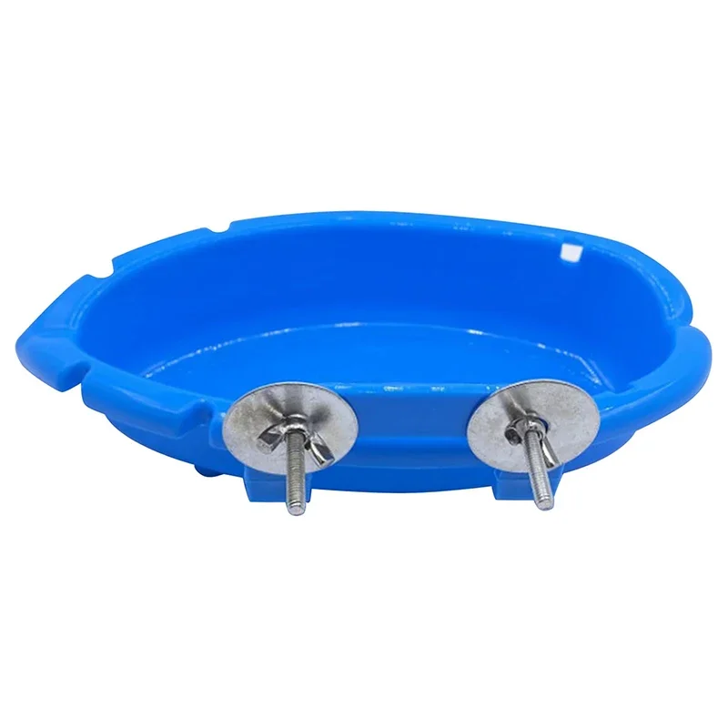 Banheira para Pássaros Azul de PP para Gaiola 18 cm - Imagem 5