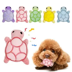 brinquedo de pelúcia tartaruga para cães pequenos