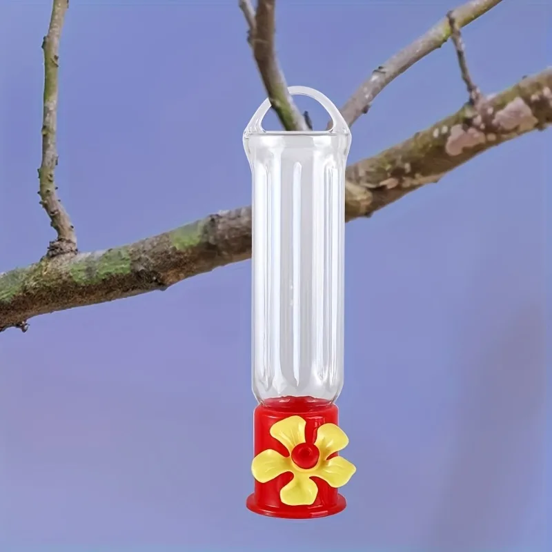 Comedouro para Beija-flores de Vidro Transparente com Flor Destacável - Image 6