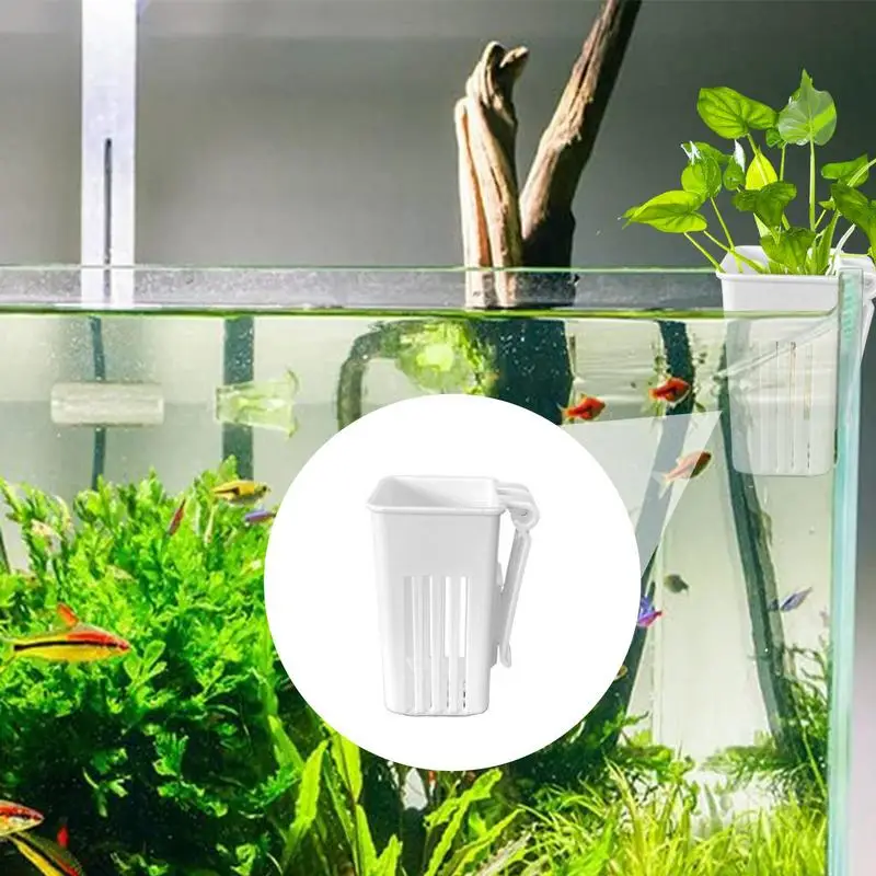 Suporte de Planta de Aquário com Design Hangable para Tanque de Peixes - Imagem 3