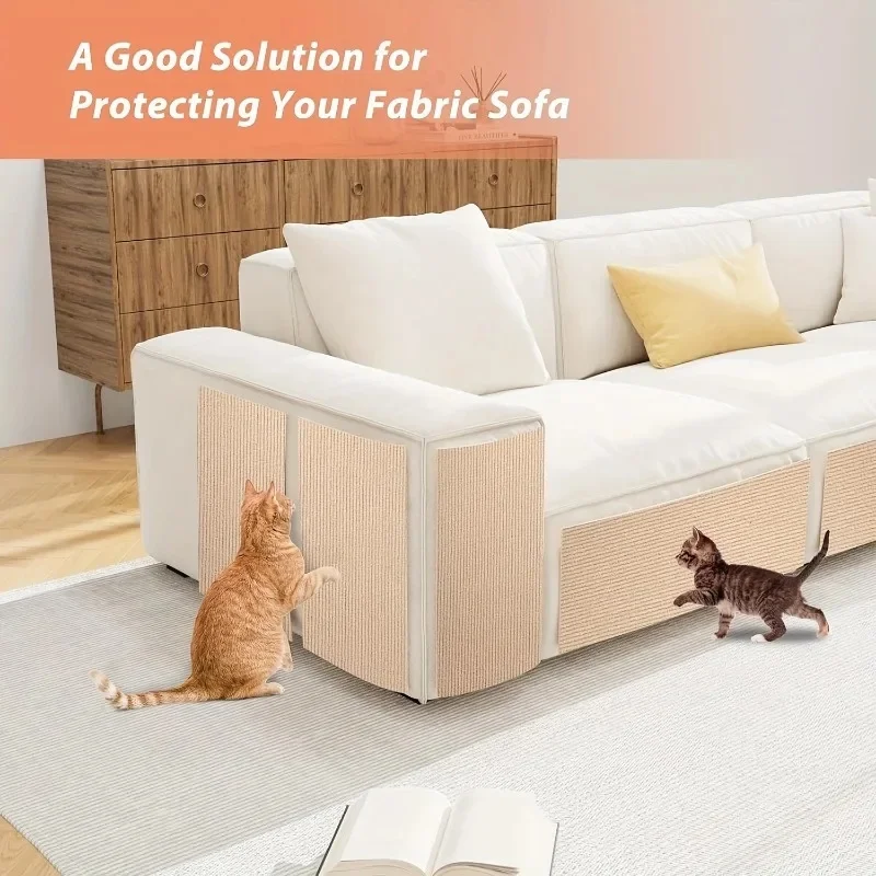 Tapete Arranhador para Gatos Autoadesivo 30x100 cm para Proteger Móveis - Imagem 3