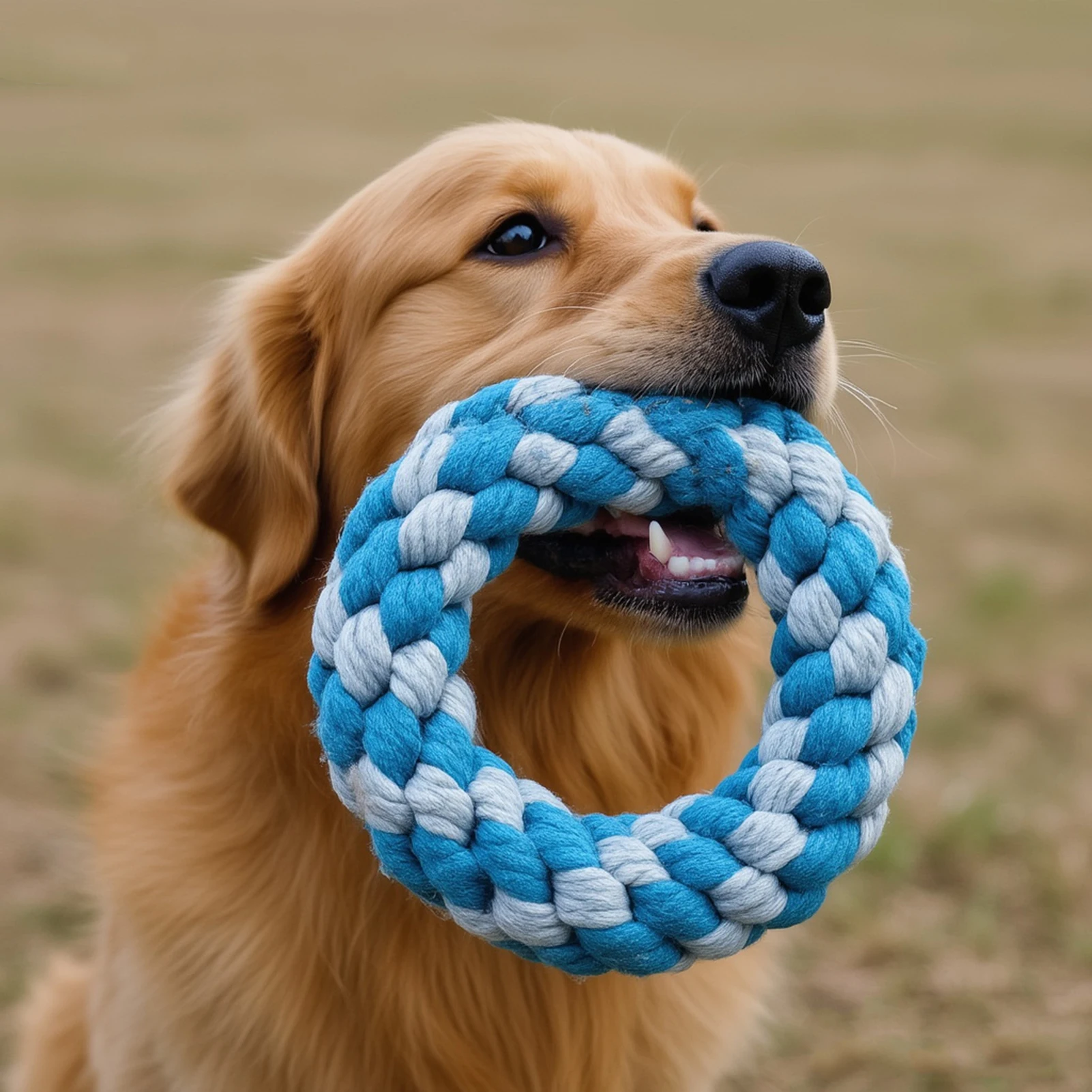 brinquedo de corda para cães limpeza dos dentes