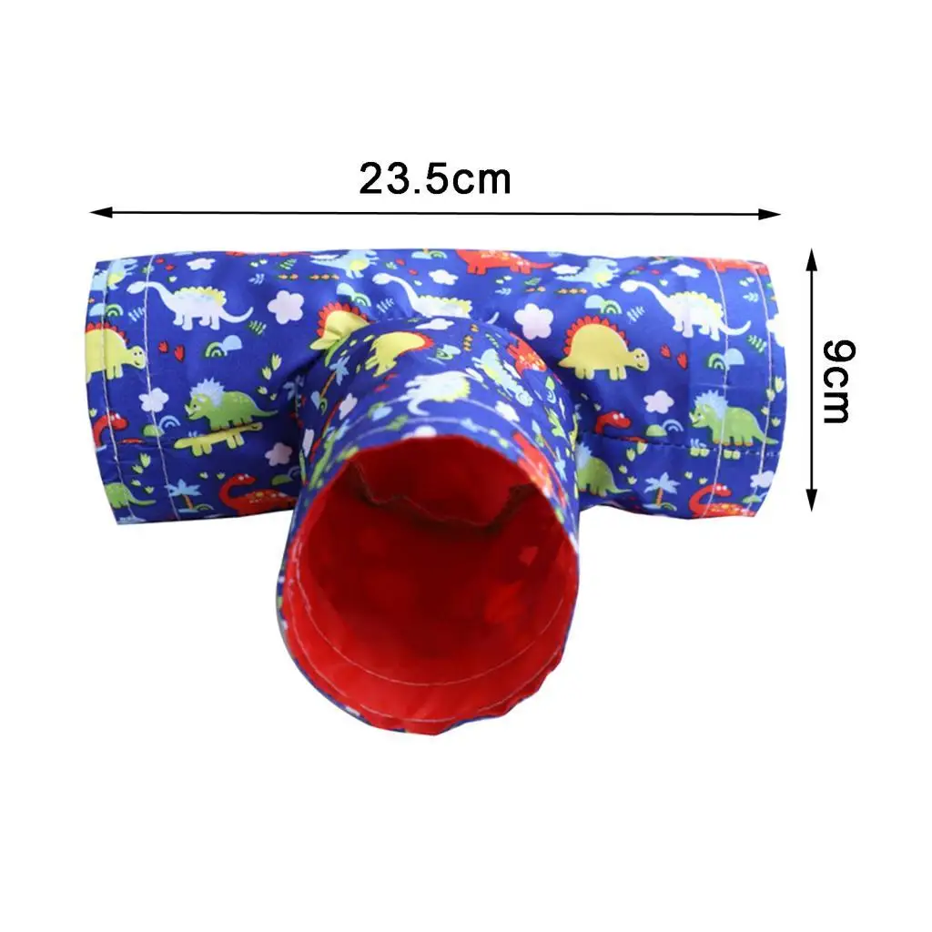 Túnel para Hamster de Poliéster 23,5x9 cm com 3 Furos - Imagem 6