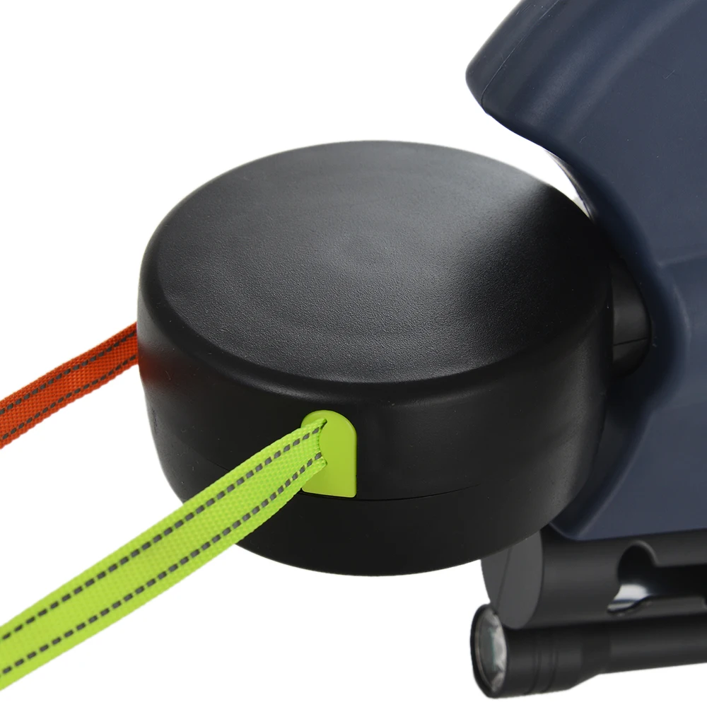 Trela Retrátil Dupla para Cães Pequenos com Lanterna LED - Image 4