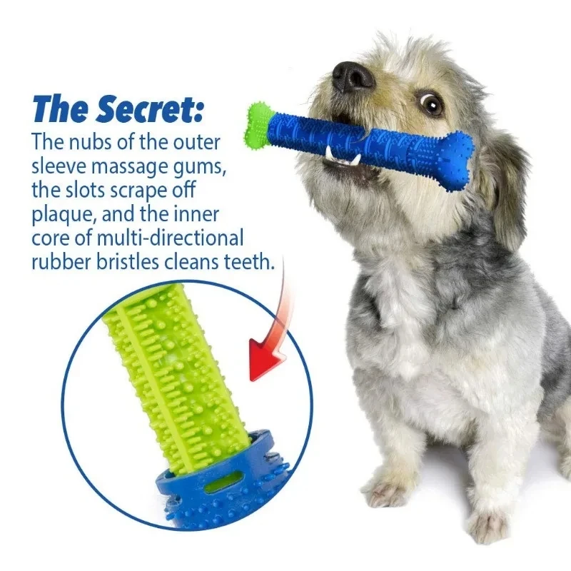 Brinquedo de Silicone para Cães Tipo Osso 25cm para Mastigar - Imagem 3
