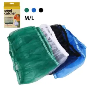 capa para gaiola de pássaros com coletor de sementes